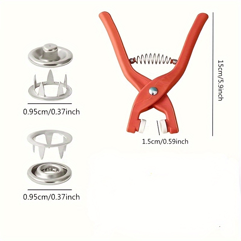 50 pinces manuelles pour bouto - Snap Fastener Set avis et prix
