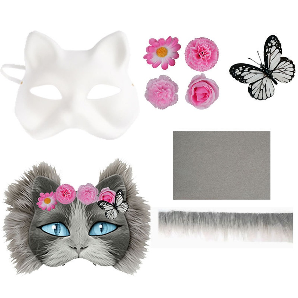 Masque avec kit de peinture DI - Cosplay Prop Painting avis et prix
