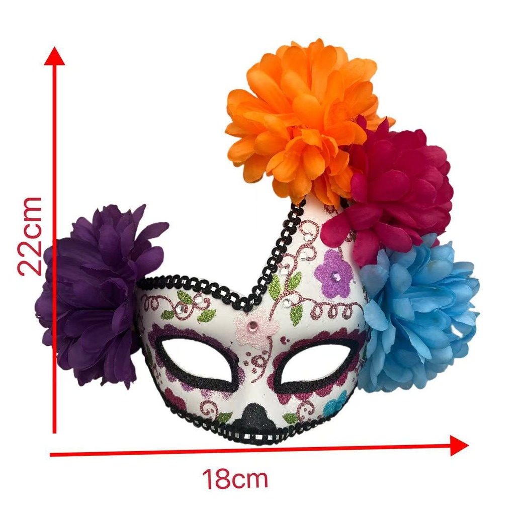 Masque de fleur sombre pour Ha - Cosplay Prop Painting avis et prix