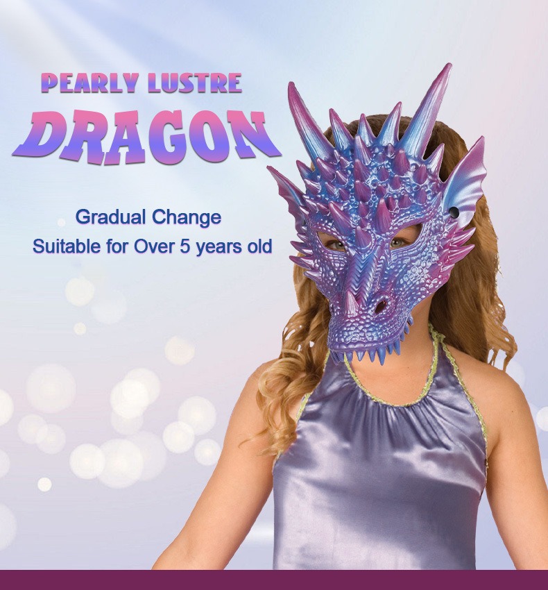 Masque Dragon Bleu Perle, Impr - Cosplay Prop Blueprints avis et prix