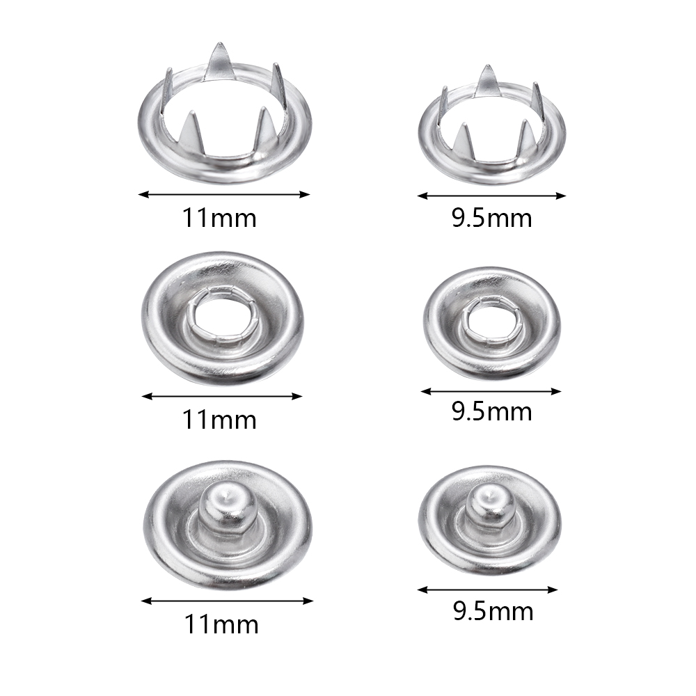 SAUVOO-Lot de 50 boutons press - Snap Fastener Set avis et prix