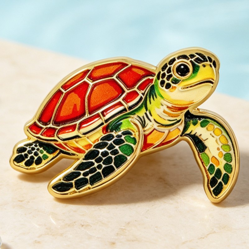 Broche en émail animaux marins - Cosplay Prop Bag avis et prix