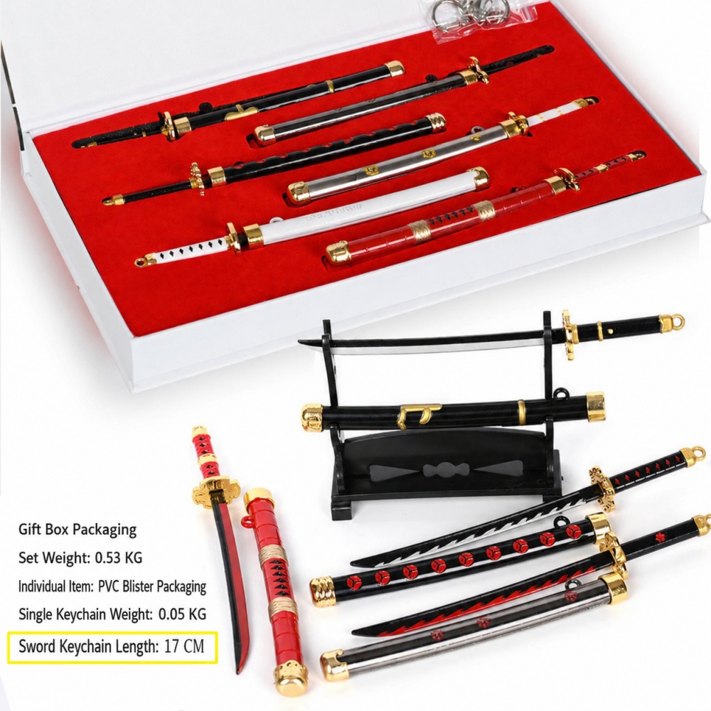 Porte-clés épée Zoro One Piece - Cosplay Prop Katana avis et prix