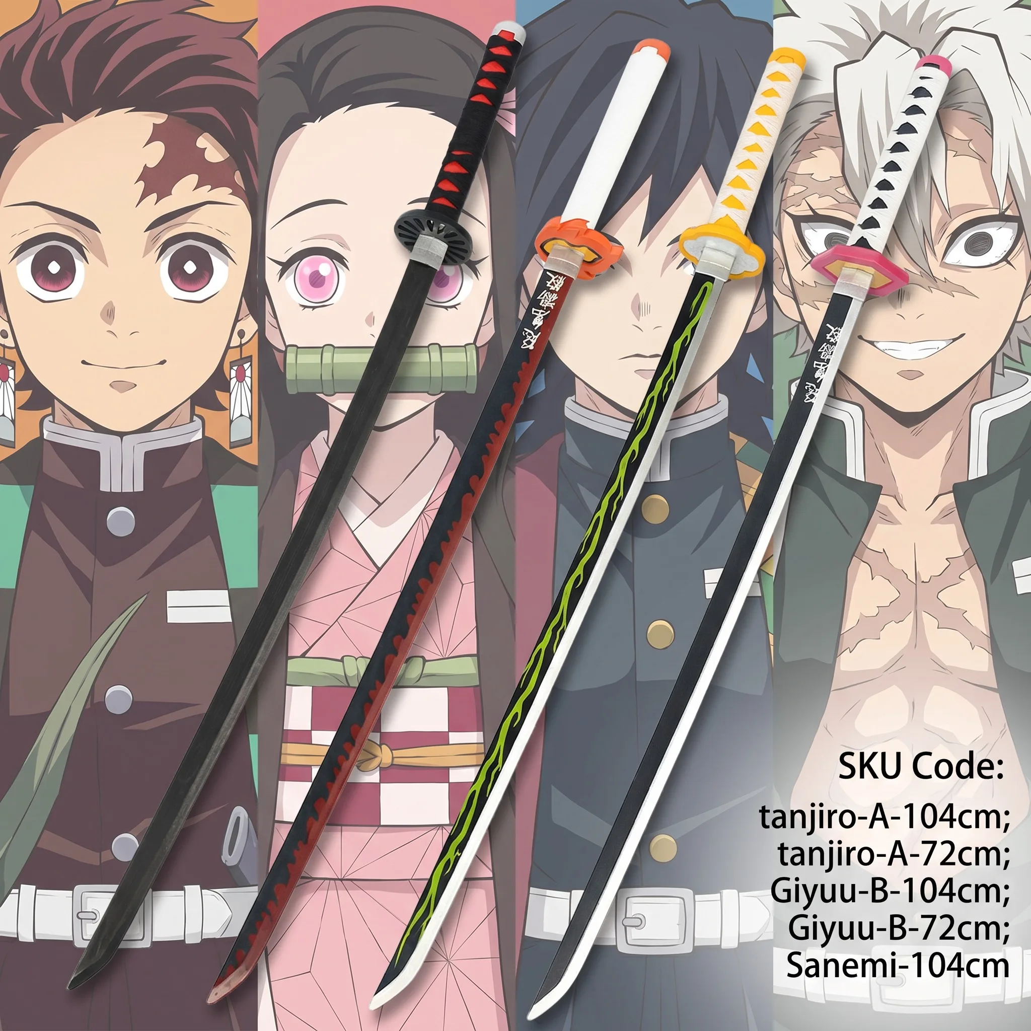 Katana Demon Slayer Tanjirou G - Cosplay Prop Katana avis et prix
