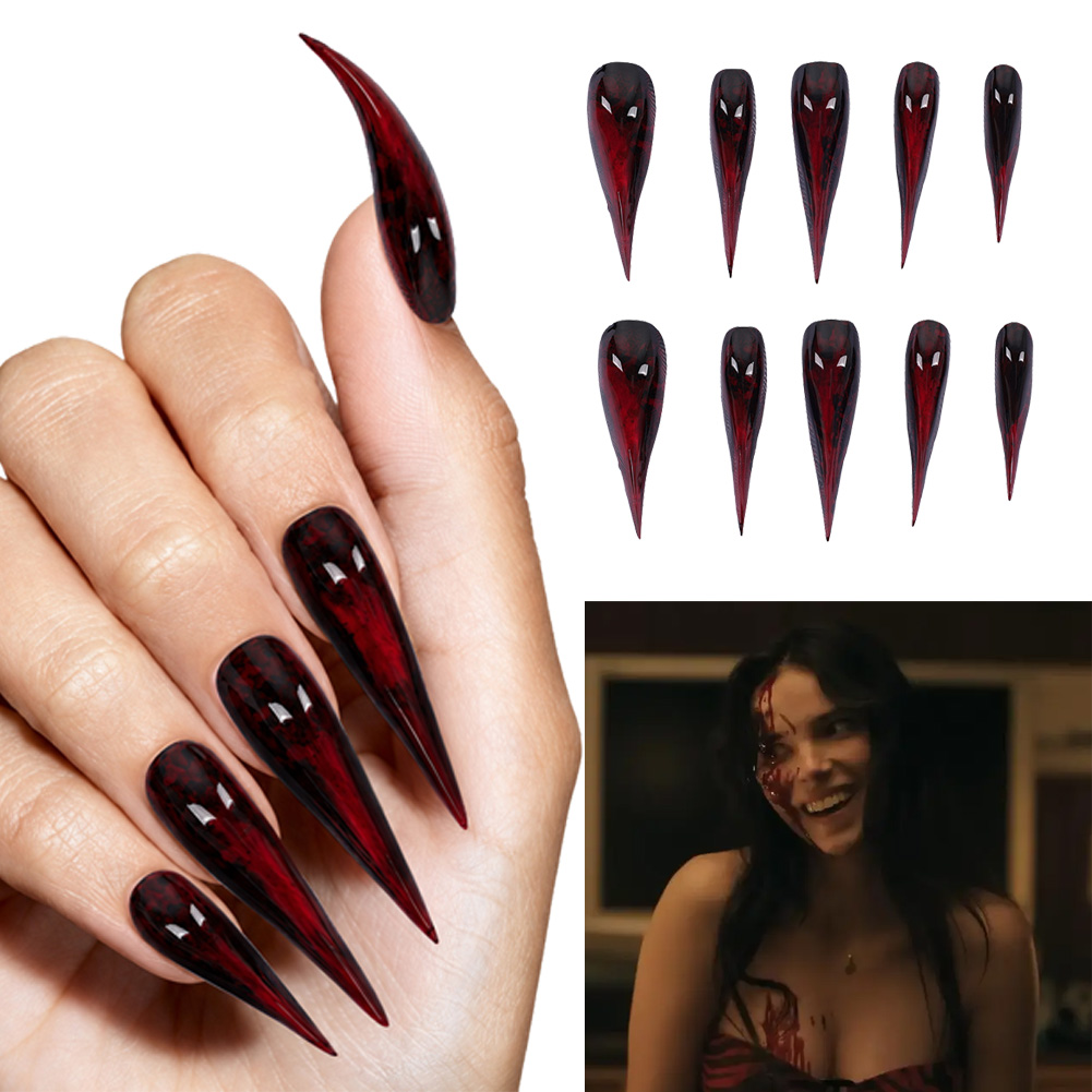 Faux ongles rouges Nikki Cospl - Cosplay Prop Painting avis et prix